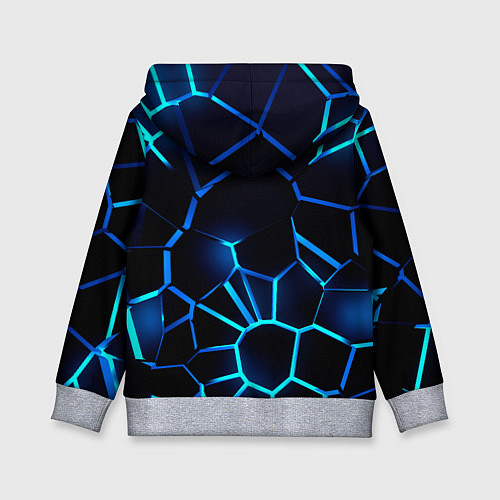 Детская толстовка Фольксваген 3D плиты / 3D-Меланж – фото 2