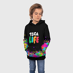 Толстовка-худи детская Toca Life, цвет: 3D-черный — фото 2
