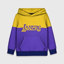 Толстовка-худи детская KobeBryant Los Angeles Lakers,, цвет: 3D-синий