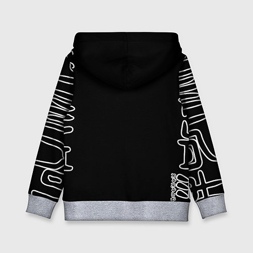Детская толстовка ЗНАК ИТАДОРИ, МАГИЧЕСКАЯ БИТВА / 3D-Меланж – фото 2