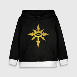 Толстовка-худи детская Черный легион цвет легиона, цвет: 3D-белый