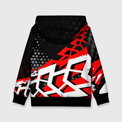 Детская толстовка Honda Хонда / 3D-Черный – фото 2