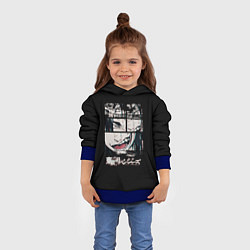 Толстовка-худи детская Кейсуке Токийские Мстители, цвет: 3D-синий — фото 2