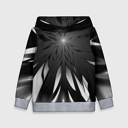 Толстовка-худи детская Абстракция 353-3, цвет: 3D-меланж