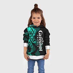 Толстовка-худи детская ТАТУИРОВКА СЯО АДЕПТ, цвет: 3D-белый — фото 2