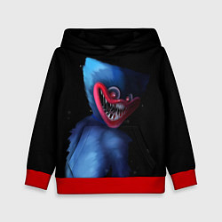 Толстовка-худи детская Poppy Playtime, цвет: 3D-красный