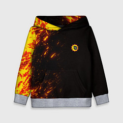 Толстовка-худи детская Serious Sam Fire Wave, цвет: 3D-меланж