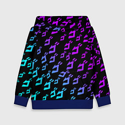 Детская толстовка JOJOS BIZARRE ADVENTURE NEON PATTERN НЕОН УЗОР