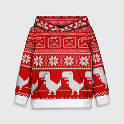 Детская толстовка Вязаный принт