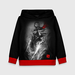 Толстовка-худи детская DOTA 2 ДОТА 2 ТЕНЬ, цвет: 3D-красный