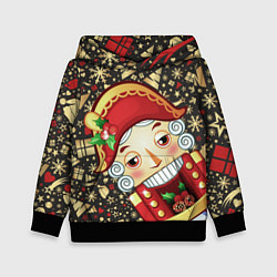 Толстовка-худи детская ЩЕЛКУНЧИК - 2022, цвет: 3D-черный