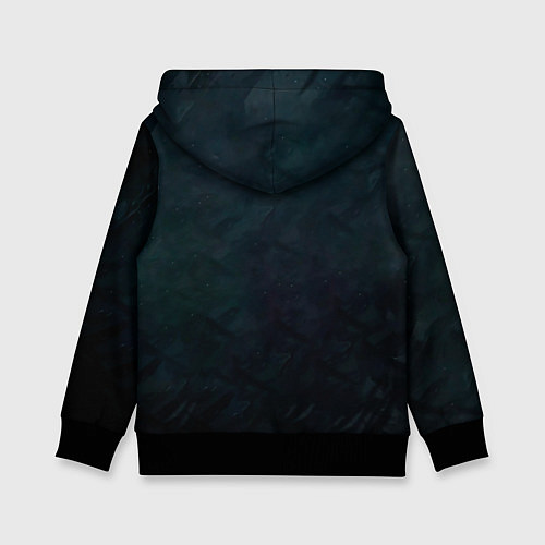 Детская толстовка Dishonored art / 3D-Черный – фото 2