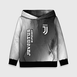 Толстовка-худи детская ЮВЕНТУС Juventus Sport Абстракция, цвет: 3D-черный