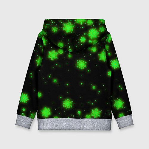 Детская толстовка НОВОГОДНИЙ MINECRAFT ГЕРОИ ИГРЫ / 3D-Меланж – фото 2