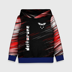 Толстовка-худи детская Deltarune - Дельта, цвет: 3D-синий