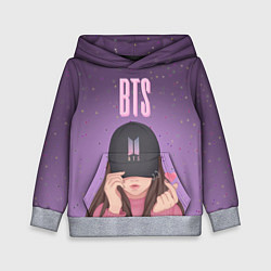 Толстовка-худи детская BTS Bulletproof Boy Scout, цвет: 3D-меланж