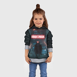 Толстовка-худи детская Smash Into Pieces Big Bang Neon man, цвет: 3D-меланж — фото 2