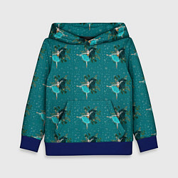 Детская толстовка Балерина Новый год