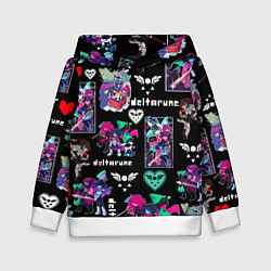 Детская толстовка DELTARUNE PATTERN ART ГЕРОИ ДЕЛЬТАРУН