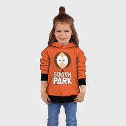 Толстовка-худи детская Южный парк Кенни South Park, цвет: 3D-черный — фото 2