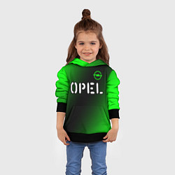 Толстовка-худи детская ОПЕЛЬ Opel 2, цвет: 3D-черный — фото 2