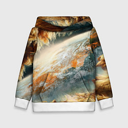 Детская толстовка Песчаный Космос