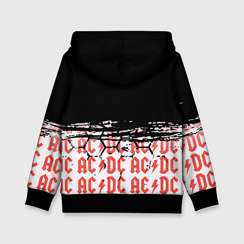 Детская толстовка ACDC переменный ток / 3D-Черный – фото 2