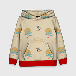 Детская толстовка Китайский орнамент Феникс