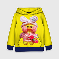 Толстовка-худи детская УТЯ УТОЧКА ЛАЛАФАНФАН, цвет: 3D-синий
