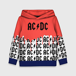 Толстовка-худи детская Ac dc rock, цвет: 3D-синий