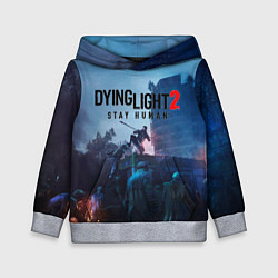 Толстовка-худи детская Dying Light: Stay Human, цвет: 3D-меланж