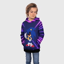 Толстовка-худи детская SONIC EXE СОНИК, цвет: 3D-черный — фото 2