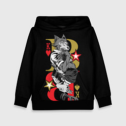 Толстовка-худи детская Легоши и Луис Beastars Выдающиеся звери, цвет: 3D-черный