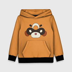 Толстовка-худи детская Genshin Impact - Гоба, цвет: 3D-черный