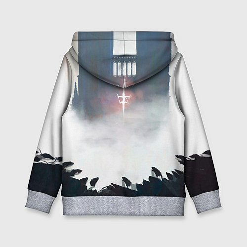 Детская толстовка Побег от крыс / 3D-Меланж – фото 2