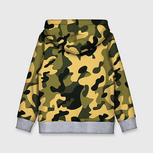 Детская толстовка Дачне войска в деле! / 3D-Меланж – фото 2