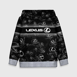 Толстовка-худи детская LEXUS SPORT PATTERN, цвет: 3D-меланж