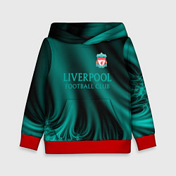 Толстовка-худи детская Liverpool спорт, цвет: 3D-красный