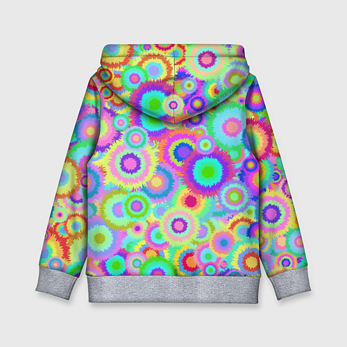 Детская толстовка Disco-Tie-Dye / 3D-Меланж – фото 2