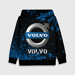 Толстовка-худи детская ВОЛЬВО Volvo Арт, цвет: 3D-черный