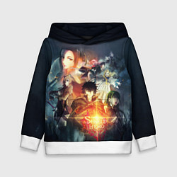 Толстовка-худи детская Anime The Rising of the Shield Hero, цвет: 3D-белый