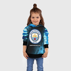 Толстовка-худи детская МАНЧЕСТЕР СИТИ Manchester City 5, цвет: 3D-черный — фото 2