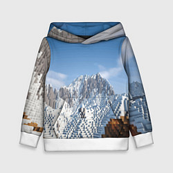 Детская толстовка Minecraft Mountains Video game