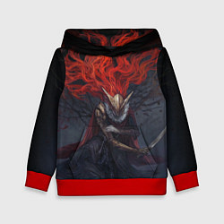 Толстовка-худи детская ELDEN RING МАЛЕНИЯ MALENIA, цвет: 3D-красный