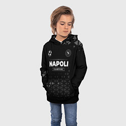 Толстовка-худи детская Napoli Форма Champions, цвет: 3D-черный — фото 2