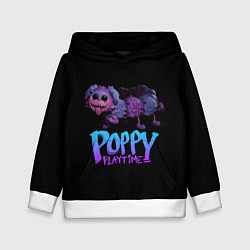 Толстовка-худи детская POPPY PLAYTIME PJ Pug-a-Pillar, цвет: 3D-белый