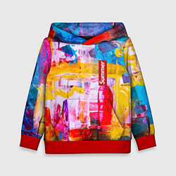 Детская толстовка Импрессионизм Лето Абстракция Impressionism Summer