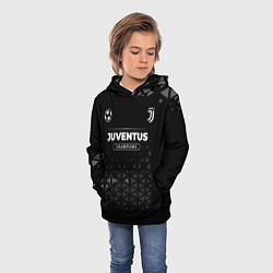 Толстовка-худи детская Juventus Форма Champions, цвет: 3D-черный — фото 2