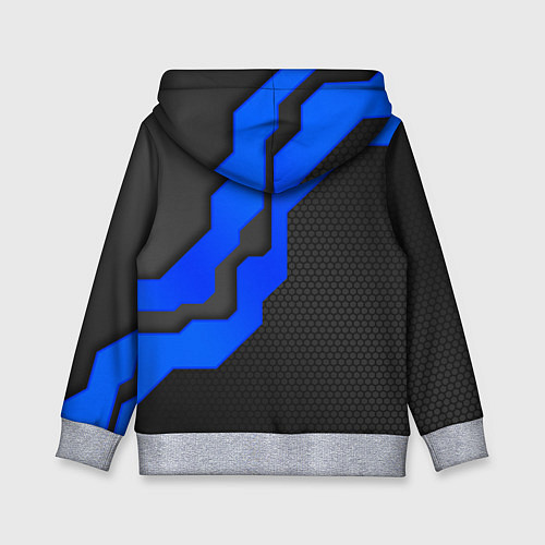 Детская толстовка SUBARU - СУБАРУ ТЕХНОЛОГИЧЕСКАЯ БРОНЯ / 3D-Меланж – фото 2