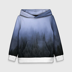 Детская толстовка Лес в ночи